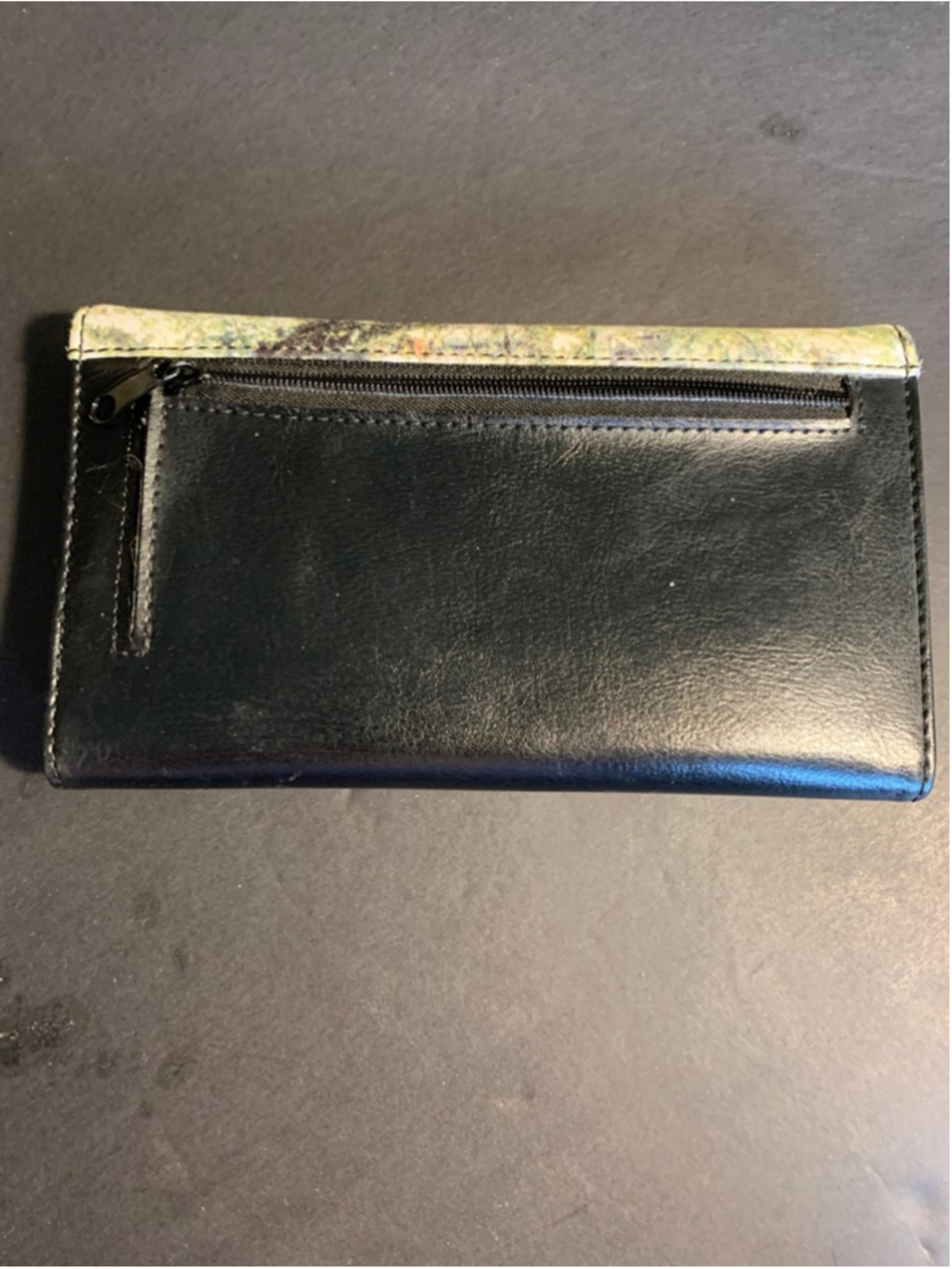 Women's Unbranded Wallet One Size Black Green Dog Print - Picture 2 of 11
